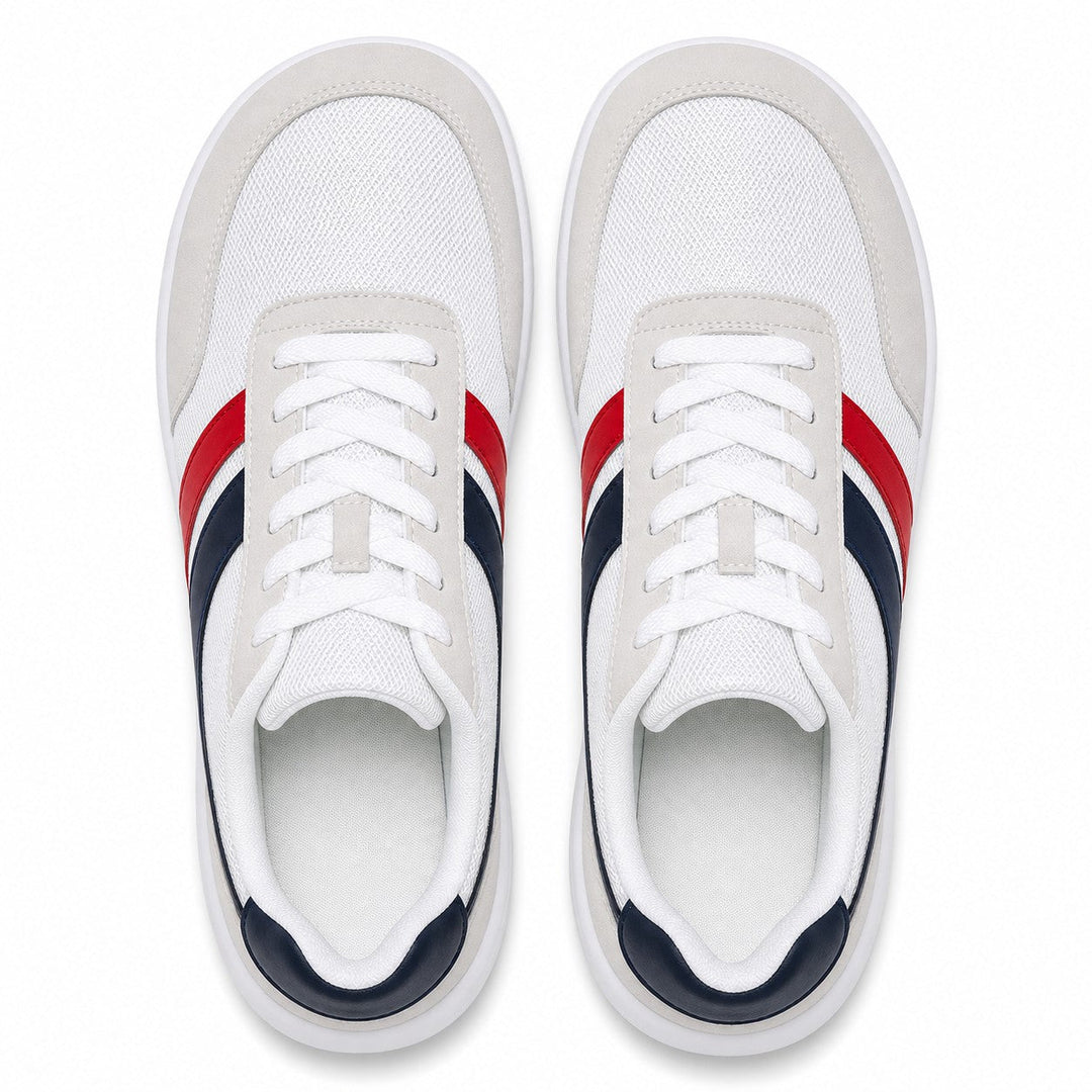 Active women's walking shoes, lightweight, breathable, and featuring a comfortable roomy toe.
