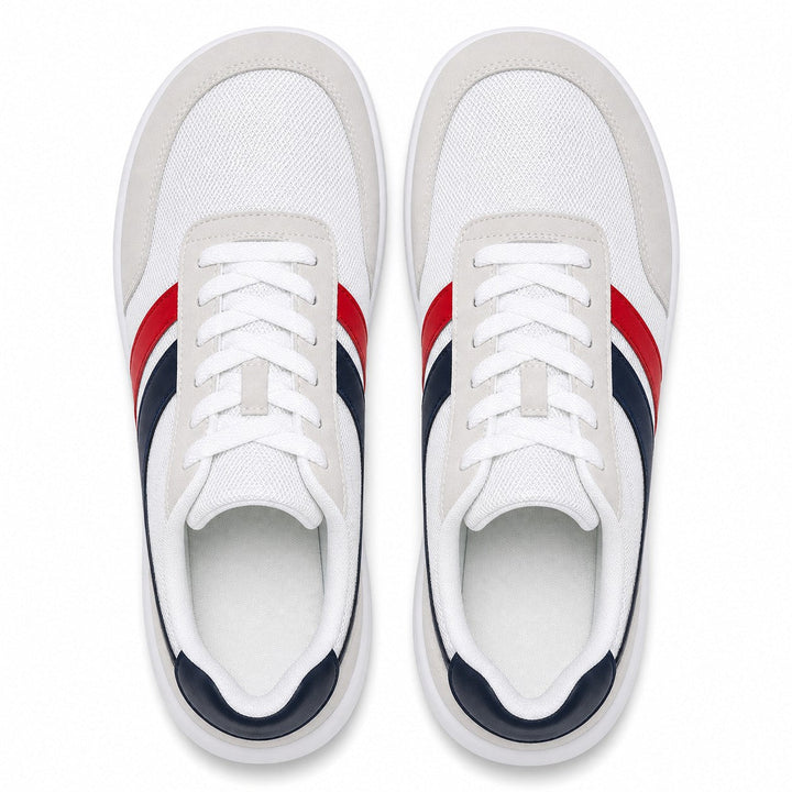 Active women's walking shoes, lightweight, breathable, and featuring a comfortable roomy toe.