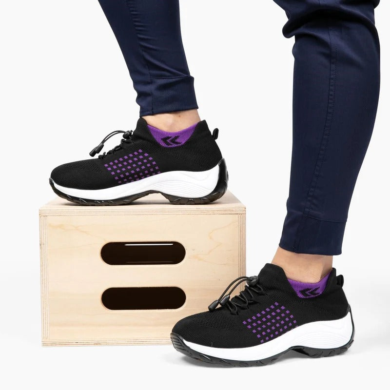 Orthopedic women's casual shoes, lightweight and breathable for ultimate everyday comfort & support.