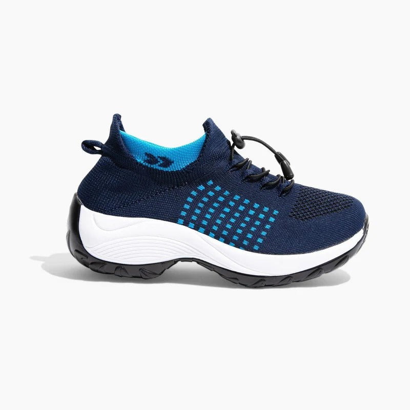 Everyday orthopedic walking shoes for women, offering superior comfort and slip-resistant grip.