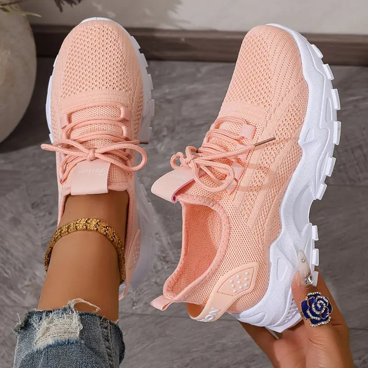 Casual women's orthopedic sneakers for active walking, offering supreme comfort & support.