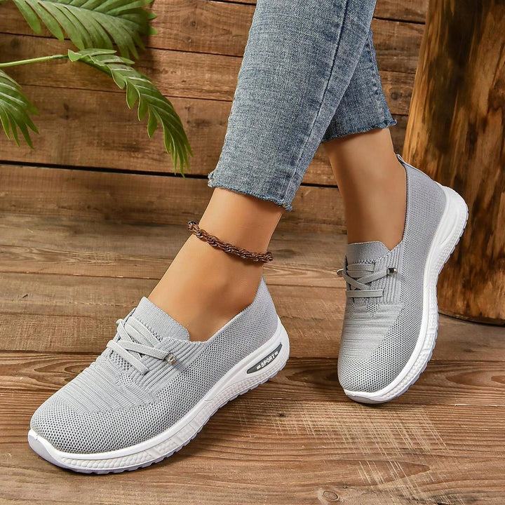 Breathable women's orthopedic shoes ensuring foot health, arch support & cushioned comfort for active daily wear.