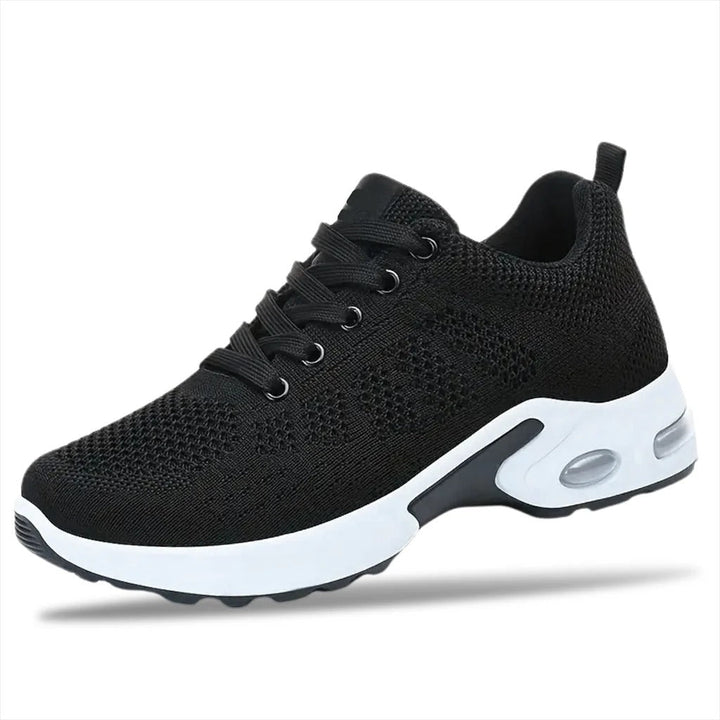 Women's air cushion walking shoes for all-day comfort & support. Ideal for everyday wear.