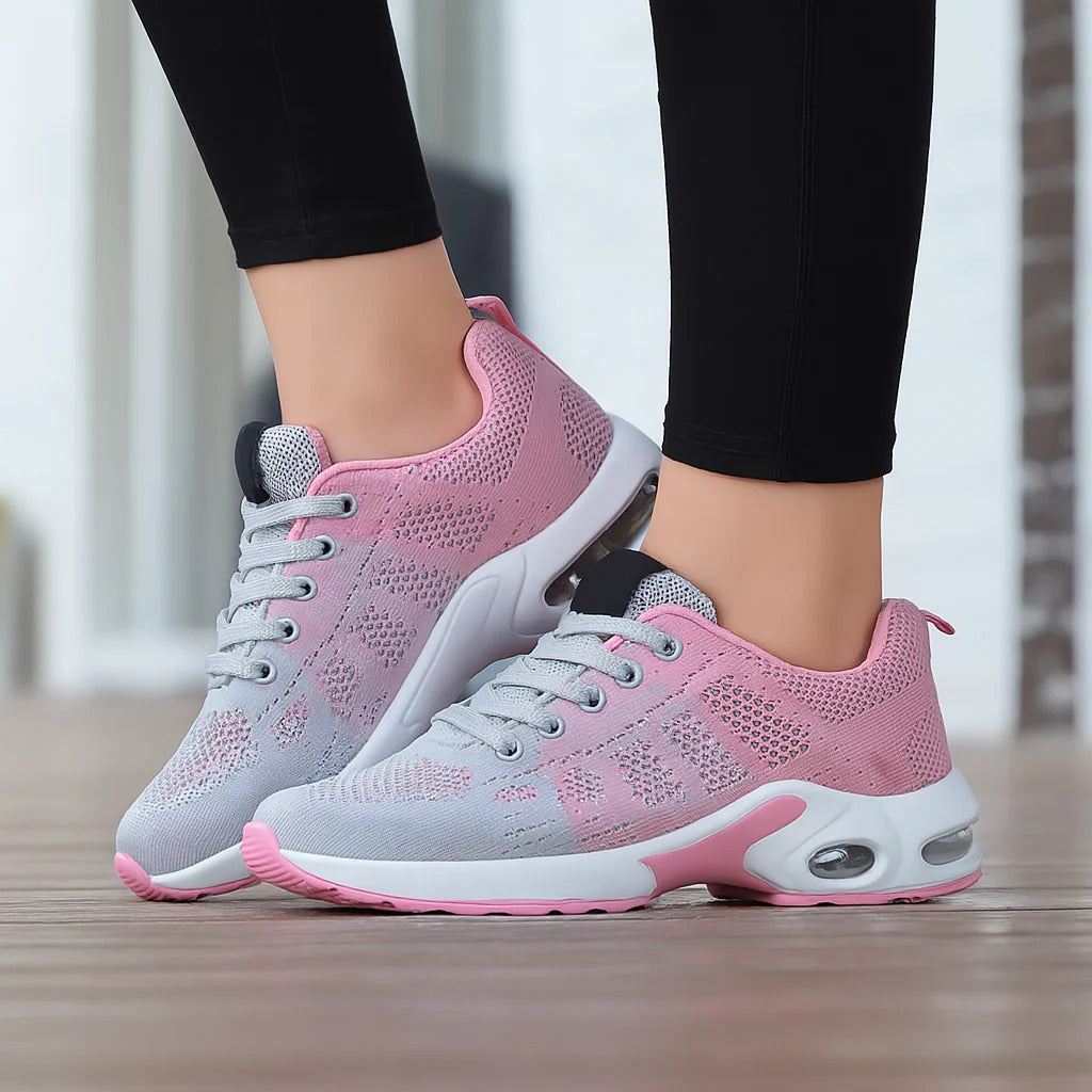 Advanced air cushion women's walking shoes, providing premium comfort, orthopedic support & durability.
