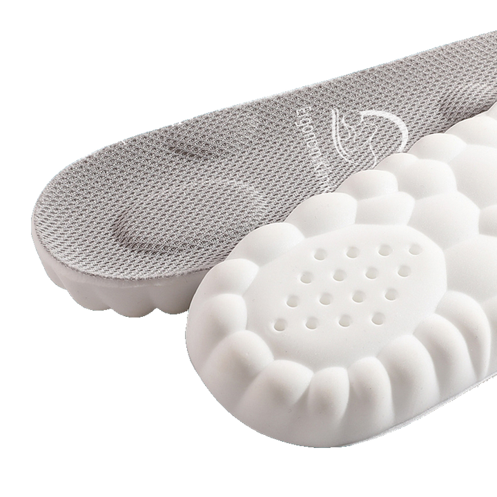 Orthopedic foot support insoles designed to alleviate heel spurs, chronic foot pain, and enhance arch comfort.