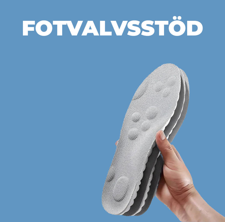Everyday unisex comfort insoles, perfect for heel spur pain relief, arch support, and overall foot comfort.