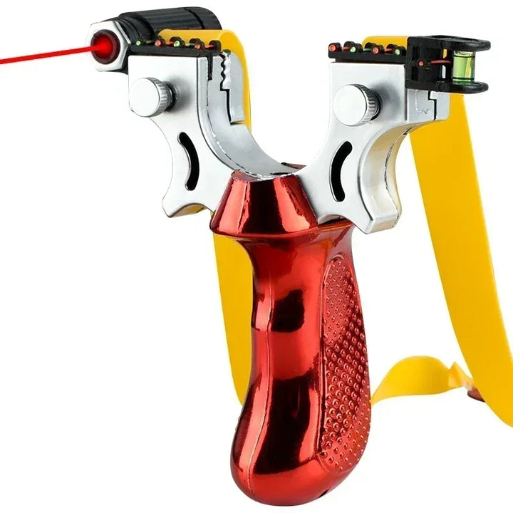 Lightweight outdoor shooting toy featuring laser aim & comfortable non-slip grip for all users.