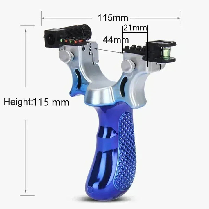 Lightweight polycarbonate outdoor practice shooting toy with laser aiming for accuracy drills.