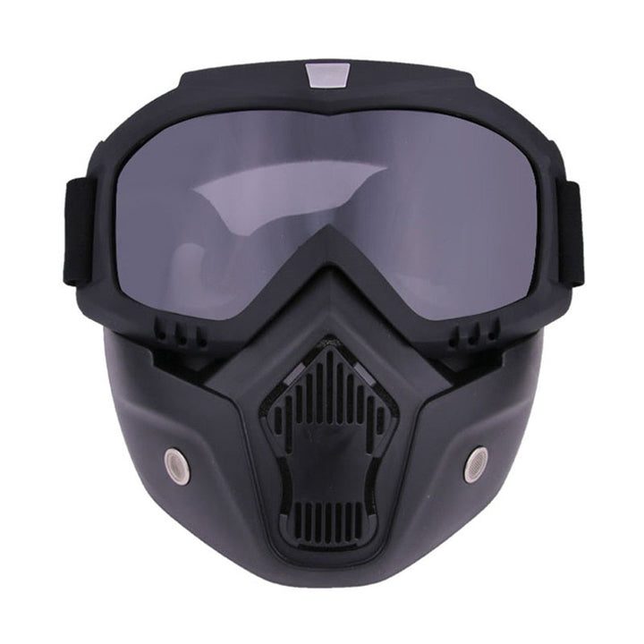 Unisex outdoor sport glasses for eye & face protection, featuring UV protection and an adjustable fit.