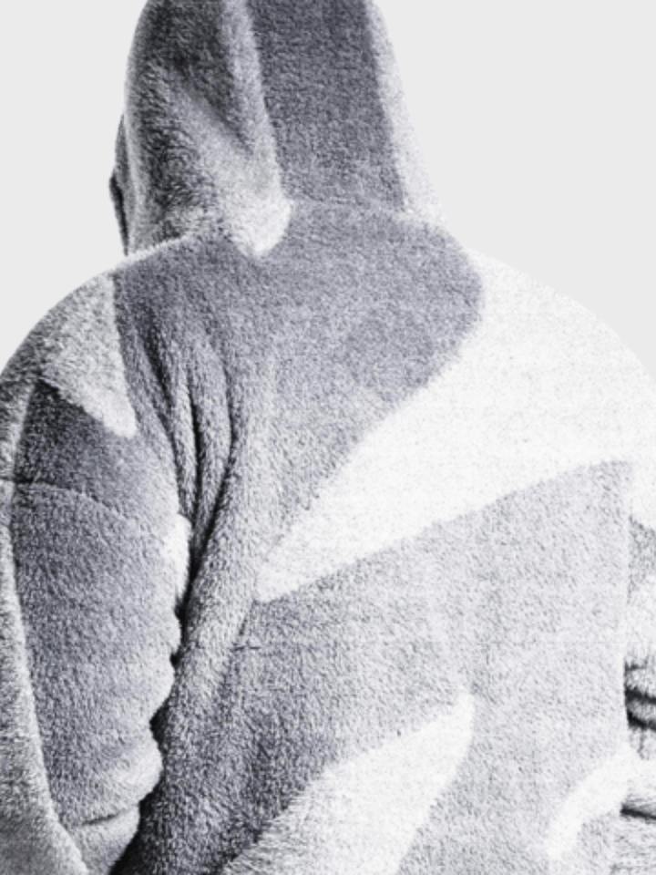 Men's full zip oversized jacket in a relaxed fit. Comfortable, stylish outerwear for casual fall and spring fashion.