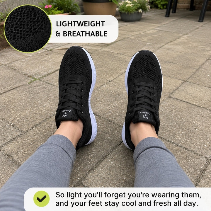 Women's shoes for ultimate foot comfort, ultra-light, supportive, and flexible for daily wear.