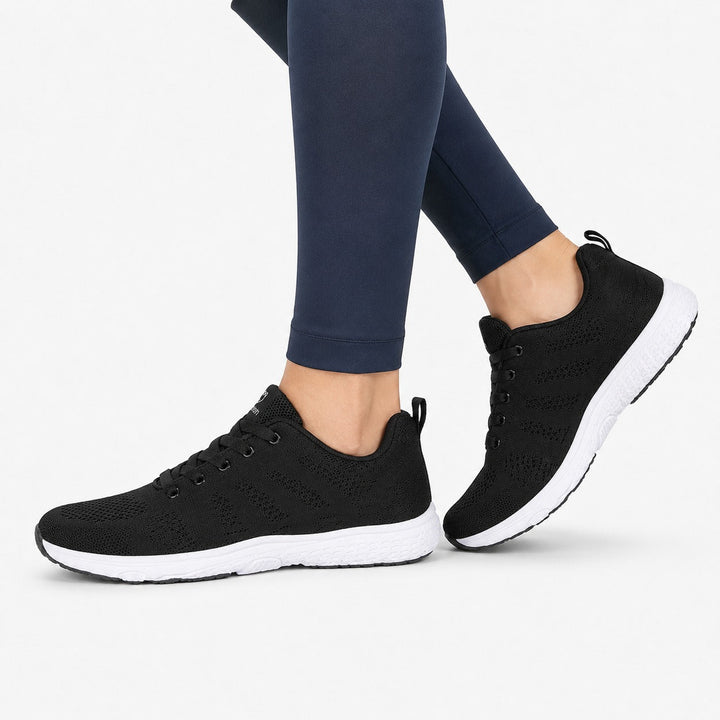 Ultra-light women's walking shoes, flexible, supportive, and comfortable for daily use.