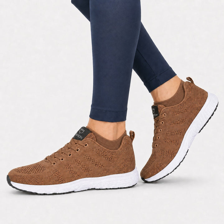 Breathable women's comfort shoes, ultra-light for all-day active wear, promoting foot health.