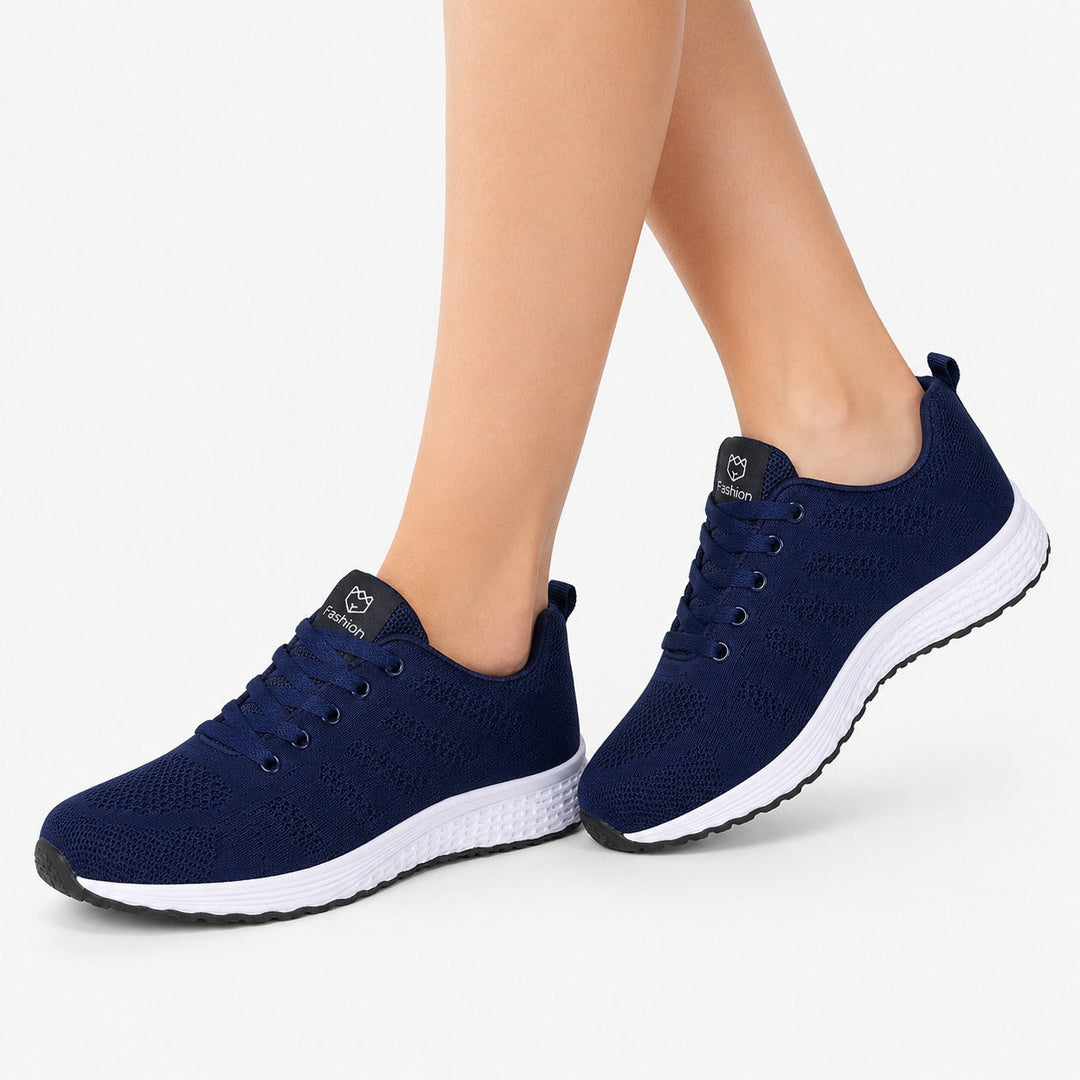 Comfortable women's slip-on shoes with wide toe box, ideal for daily wear and foot comfort.