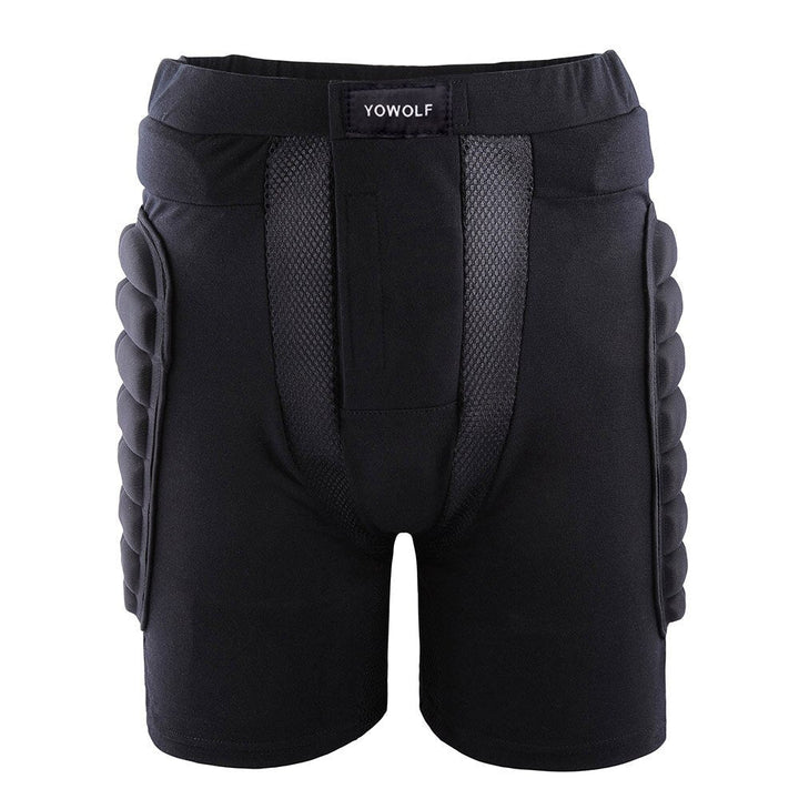 Unisex padded shorts for snowboarding & skiing, offering crucial impact & fall protection. Winter sports gear.