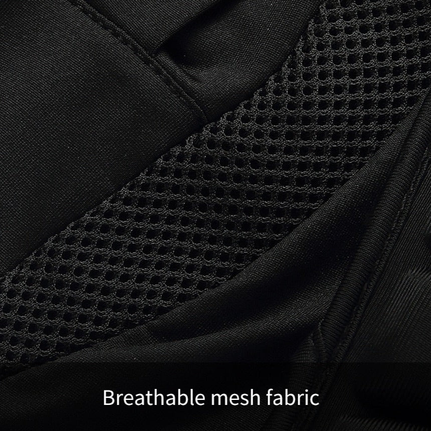Versatile unisex padded shorts for snowboarding, skiing, and impact protection in various winter sports.