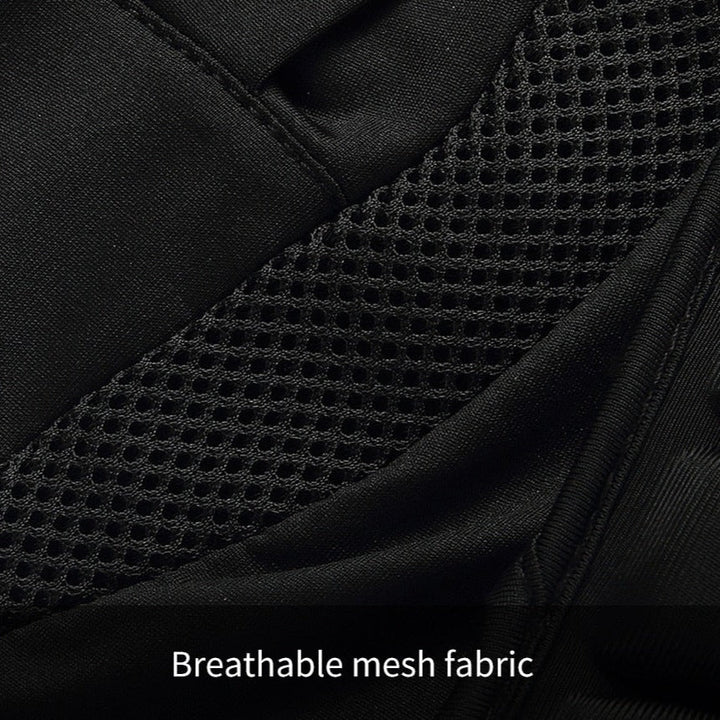 Versatile unisex padded shorts for snowboarding, skiing, and impact protection in various winter sports.