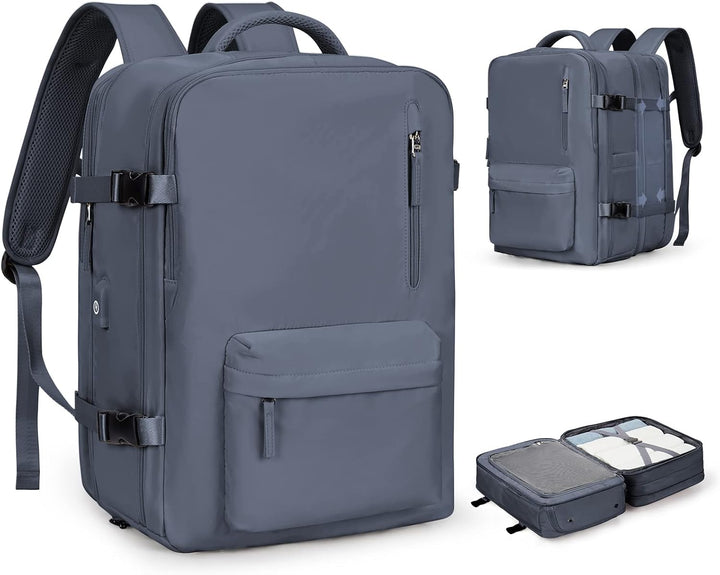 Tech-savvy multi-compartment laptop bag, adjustable for students & work.