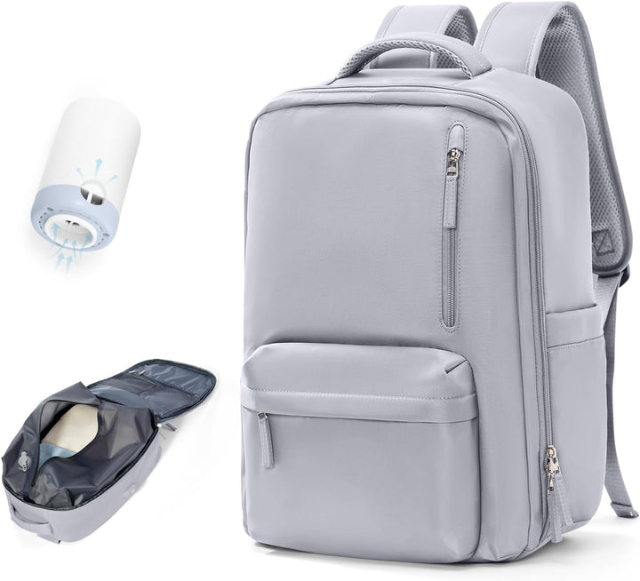 Stylish multi-compartment laptop bag, adjustable shoulder strap, unisex appeal.