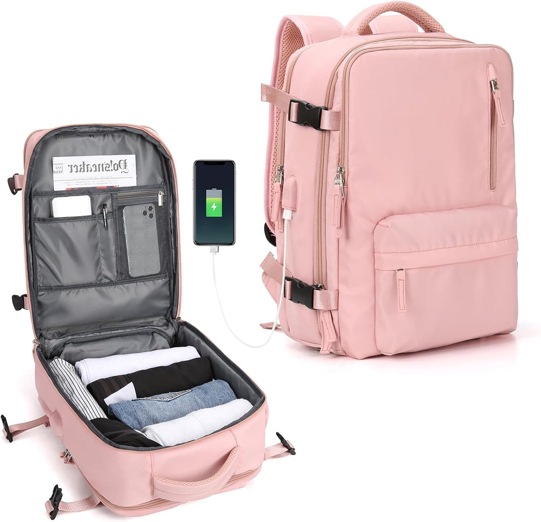 Unisex work bag with multi-compartments & adjustable shoulder strap for laptops.