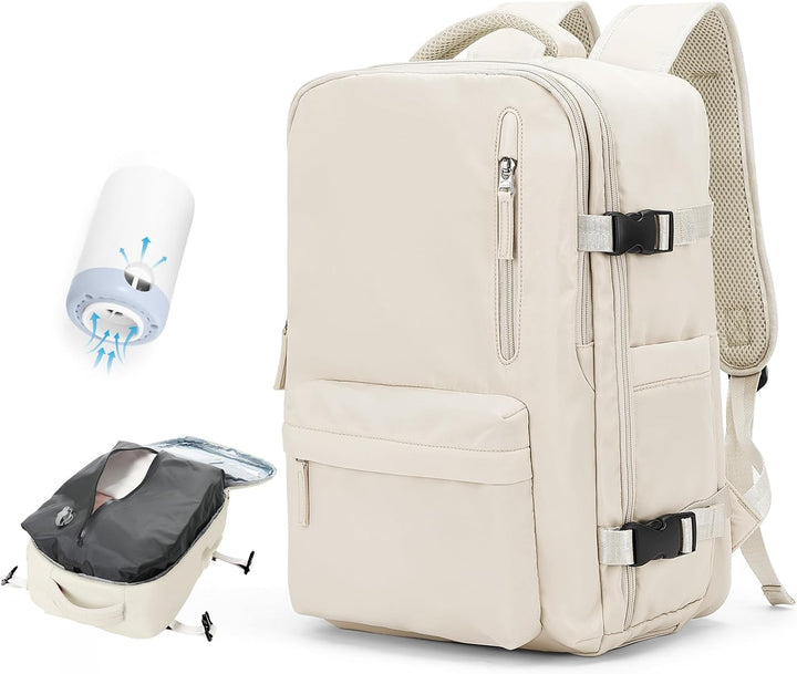 Laptop protection, multi-compartment storage, adjustable strap: a complete bag.