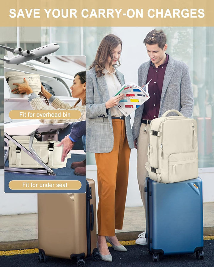Stylish & functional: multi-compartment laptop bag with adjustable strap, unisex.
