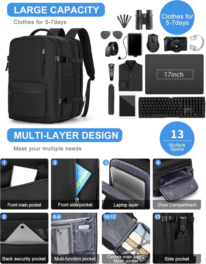 Sleek unisex laptop bag, multi-compartment for superior organization on the go.