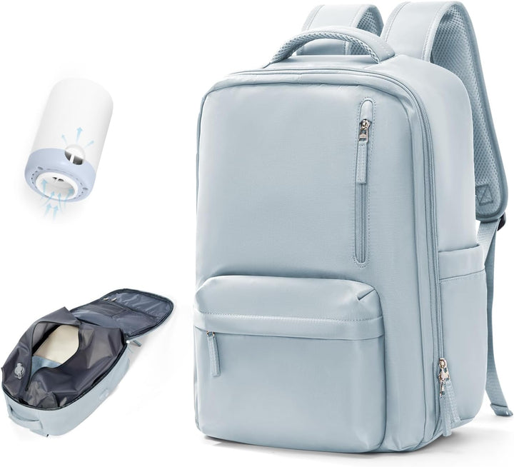 Organization made easy with this multi-compartment laptop bag, adjustable & unisex.