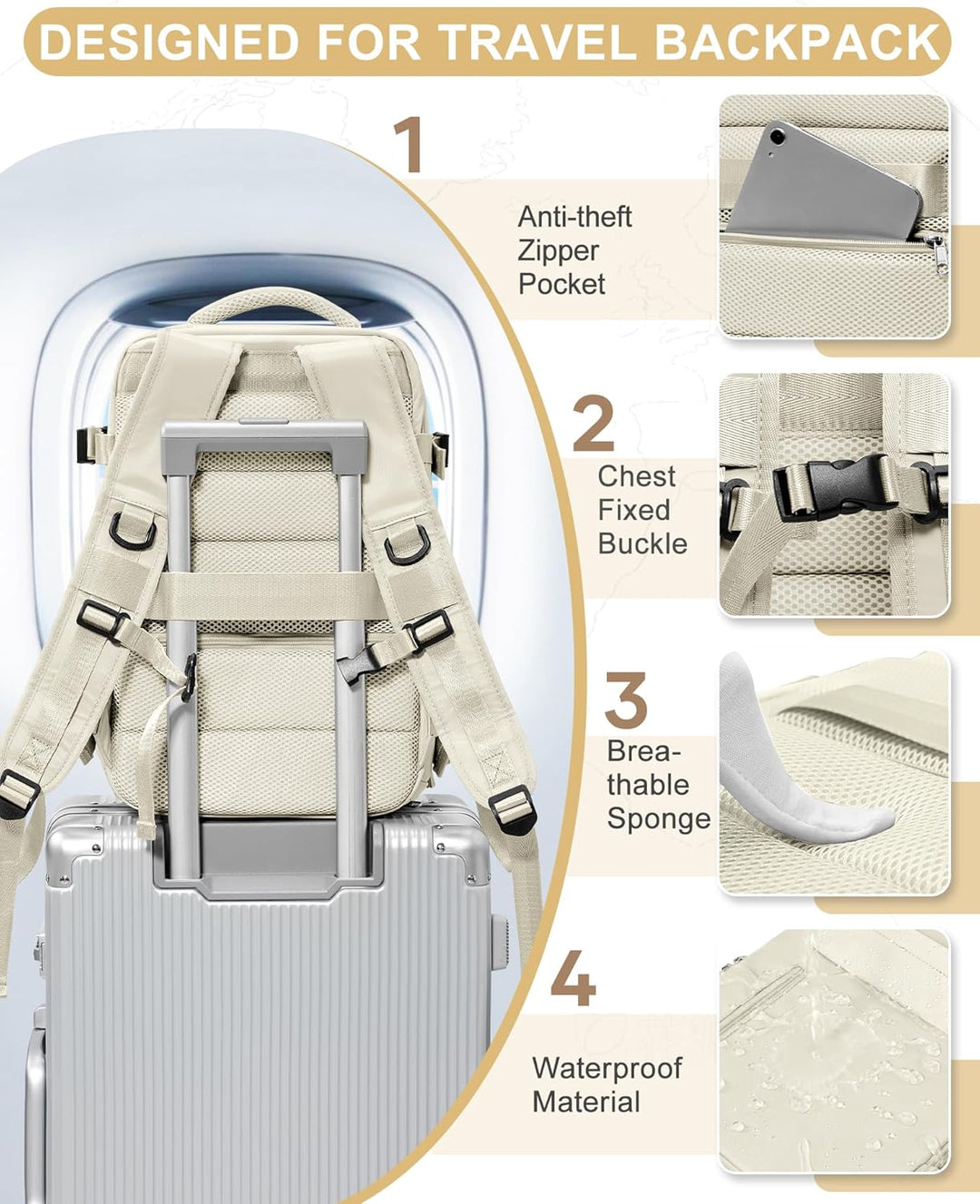 Commute with ease: multi-compartment laptop bag, adjustable shoulder strap.