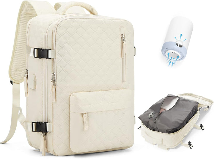 Everyday carry for tech: multi-compartment laptop bag with adjustable shoulder strap.