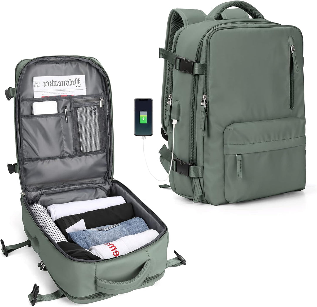 Adjustable shoulder bag for laptops, featuring multiple compartments & unisex design.