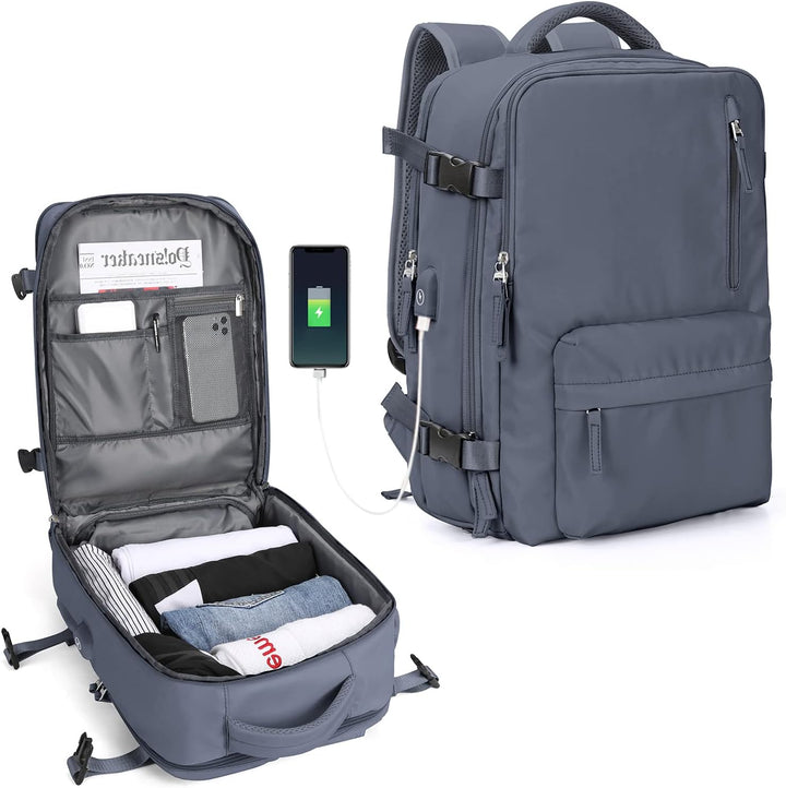 Secure & stylish: multi-compartment laptop bag with adjustable strap for daily use.