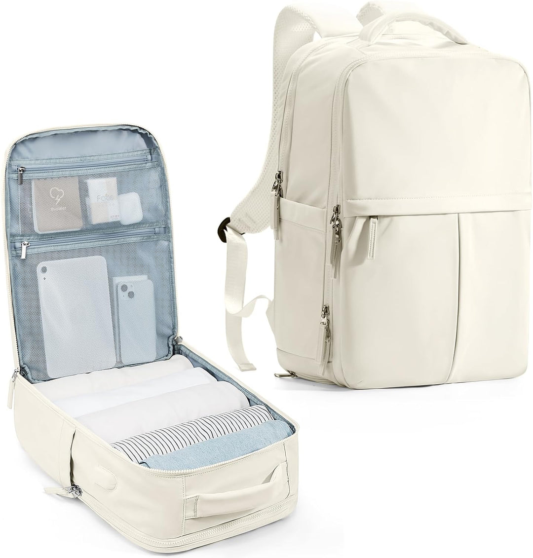 Work-focused multi-compartment laptop bag with adjustable strap, highly organized.
