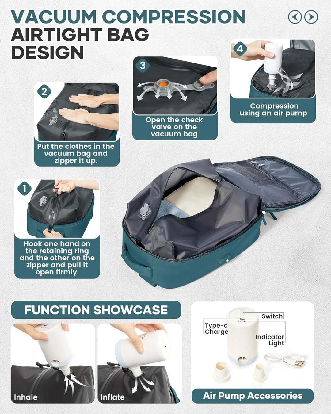 Student & professional multi-compartment laptop bag, adjustable and robust.
