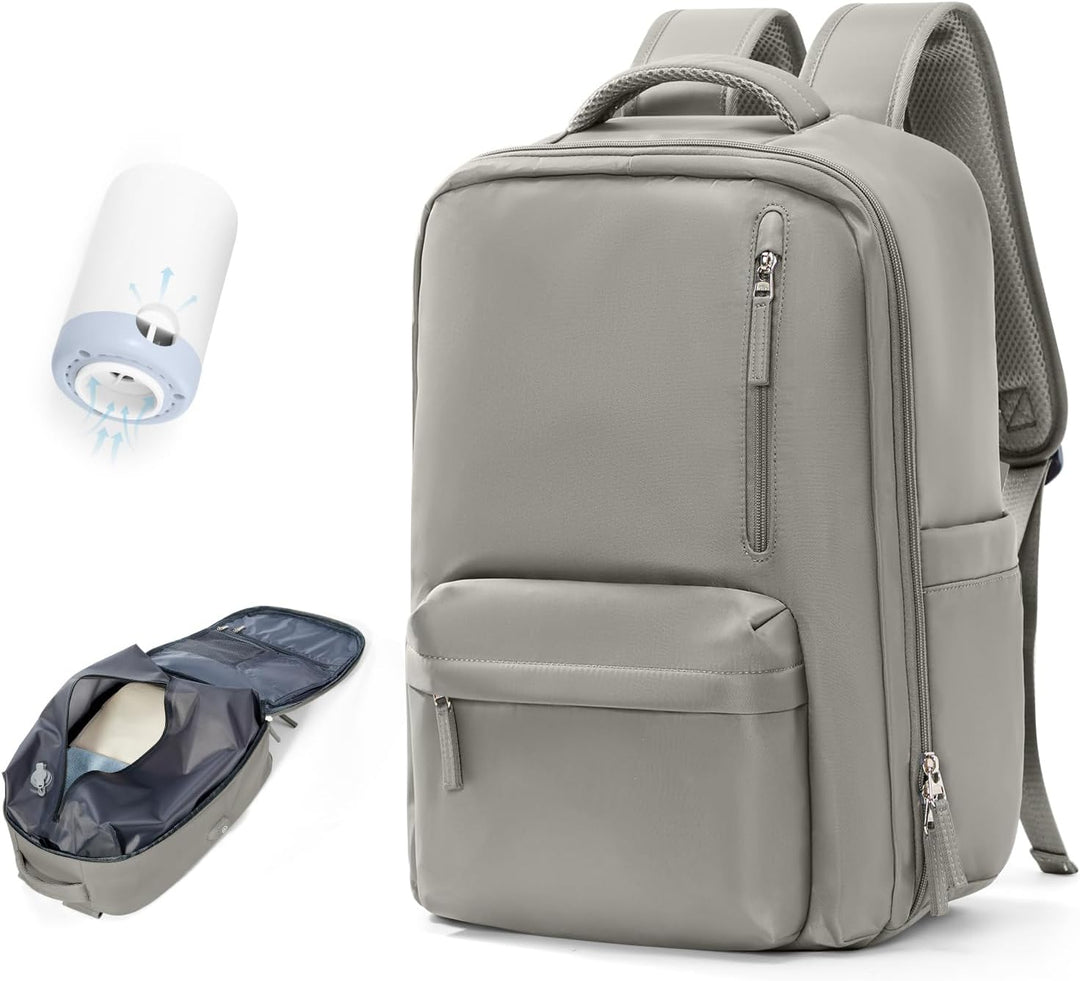 Durable multi-compartment laptop bag, adjustable shoulder strap for active use.