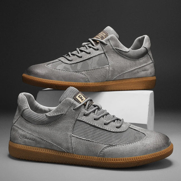 Stylish men's Graceful casual lace-up orthopedic sneakers with arch support for comfortable daily wear.