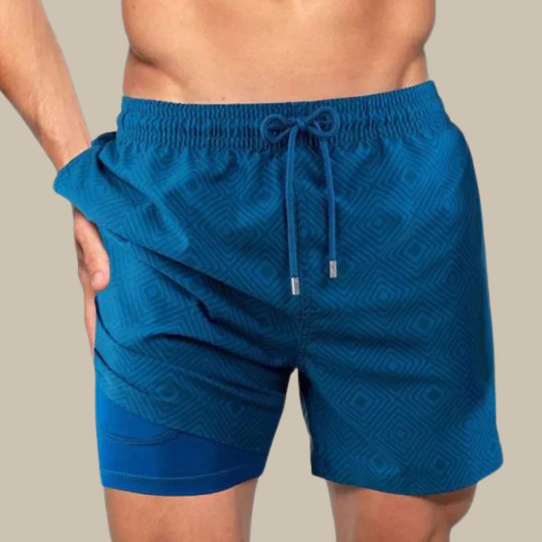 Elevate your summer look with Peter men's stylish swim shorts. Quick-dry & comfortable for any beach or pool activity.