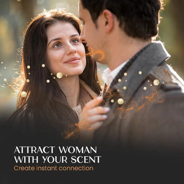 Pheromone perfume for men, enhancing natural appeal and boosting confidence with a masculine scent.