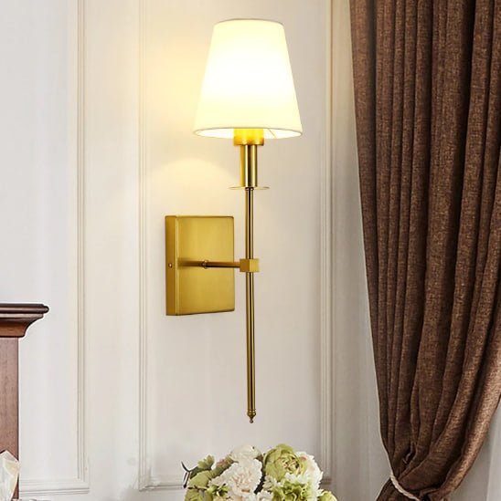 Create mood with this elegant cordless LED wall light, 16 colors, remote control, perfect for any space.