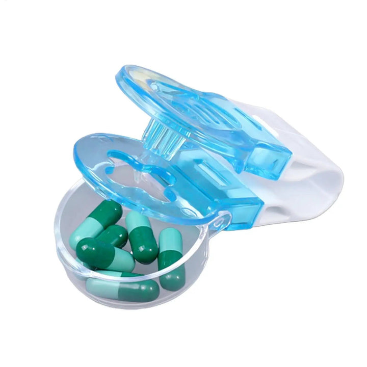 Smart medication organizer for daily pills, this compact dispenser simplifies pill management & supports health.