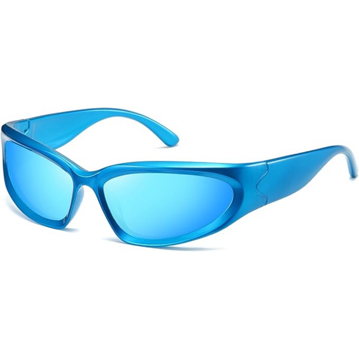 Clear vision polarized sports sunglasses, SwiftWrap model for active lifestyles & driving safety.