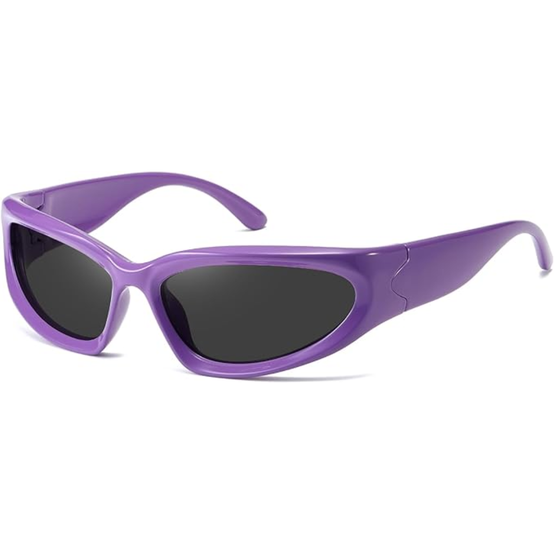 Lightweight polarized wrap-around sunglasses, women's active sports & driving eyewear.