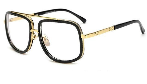 Men's polarized UV400 sunglasses with lightweight alloy frame for comfortable eye protection.