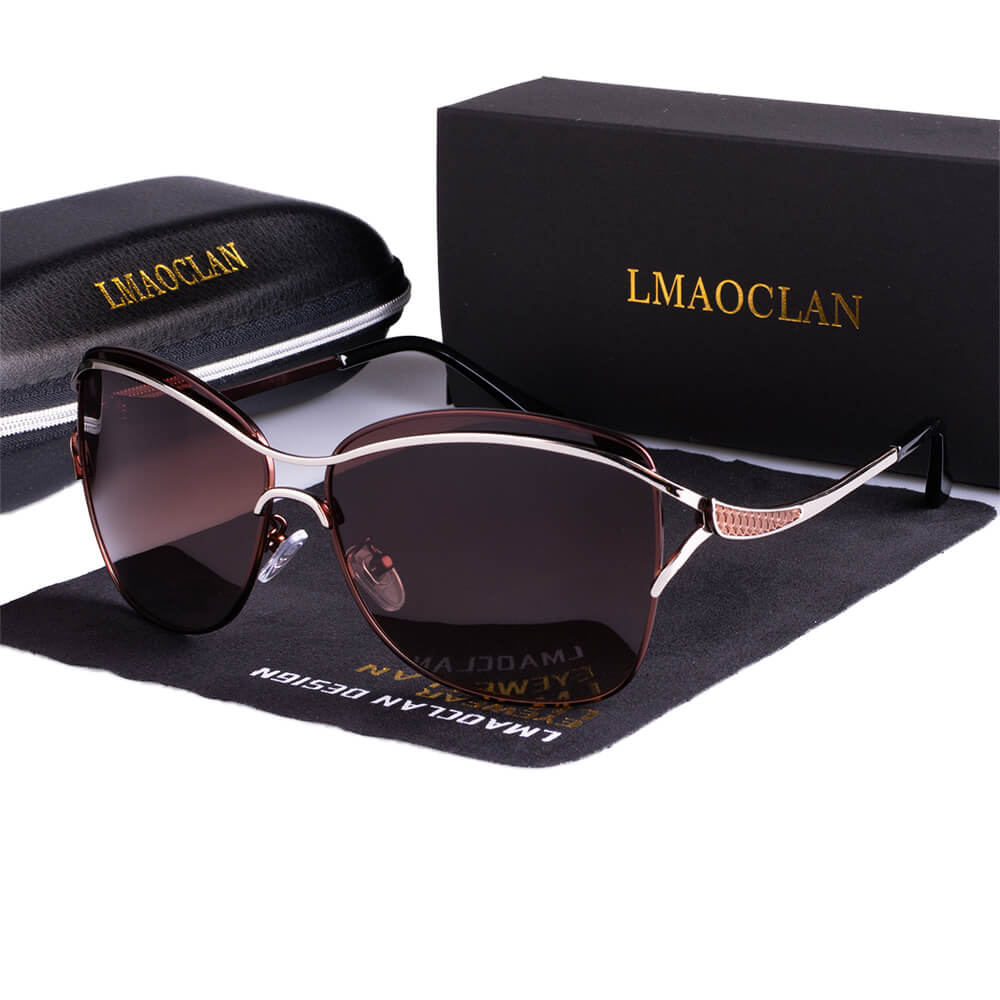Stylish polarized unisex sunglasses for driving and outdoor activities, providing essential UV protection and anti-glare.
