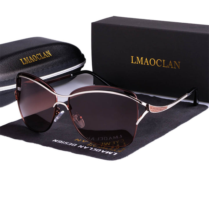 Stylish polarized unisex sunglasses for driving and outdoor activities, providing essential UV protection and anti-glare.