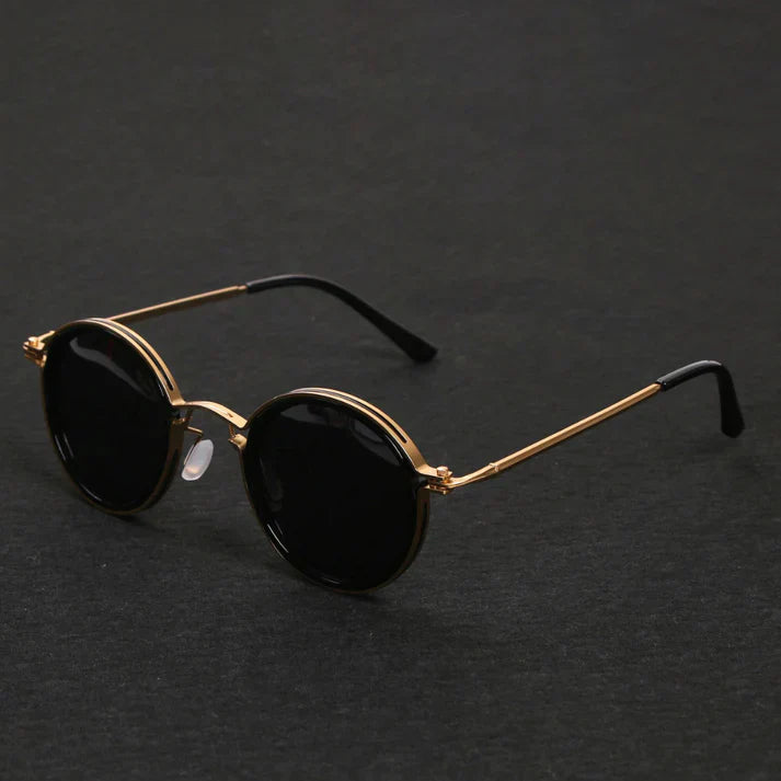 Modern unisex polarized sunglasses, boasting a sleek metal frame and critical UV400 eye protection for daily wear.