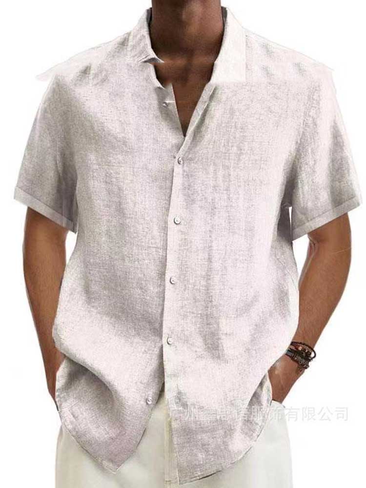 Classic fit men's long sleeve button down shirt for a polished yet comfortable look. Ideal for versatile styling.