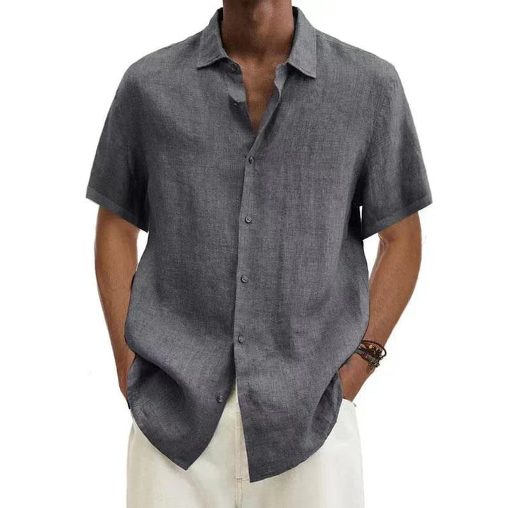 Timeless men's classic button down shirt in a relaxed fit. Essential for men's fashion & smart casual looks.