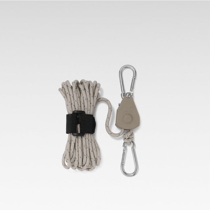 Camping rope: reflective, adjustable, and strong for outdoor tents, tarps, and gear.