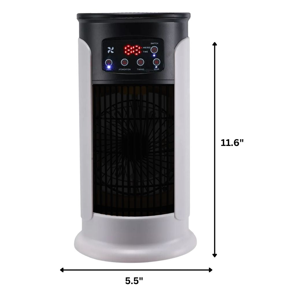 Compact, energy-efficient portable AC unit, ideal for small spaces, personal cooling, and quiet operation.